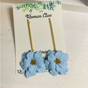 Polymer Clay Flower Earrings